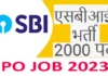 SBI PO Recruitment 2023 Hindi Notification