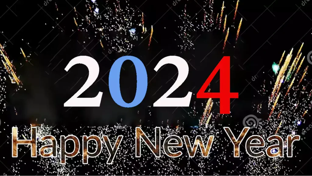 Happy new year 2024 in hindi