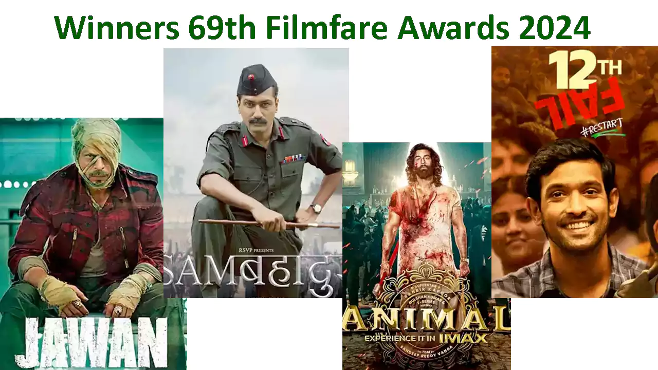 Winners of the 69th Filmfare Awards 2024