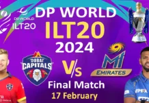 DP World ilt20 2024 Final: MI Emirates vs Dubai Capitals, Dubai International Stadium
