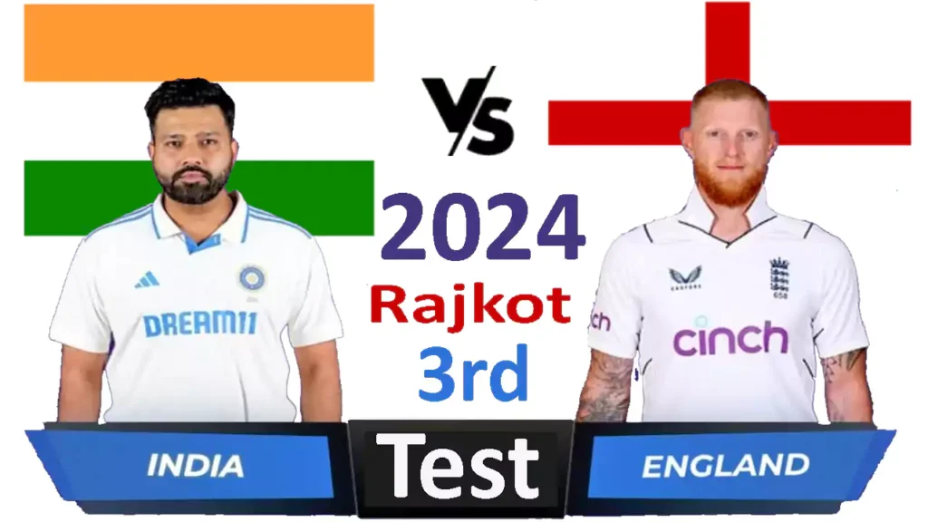 Ind vs Eng 3rd Test Squad, Saurashtra Cricket Association Stadium- Rajkot, February 15 - 19, 2024